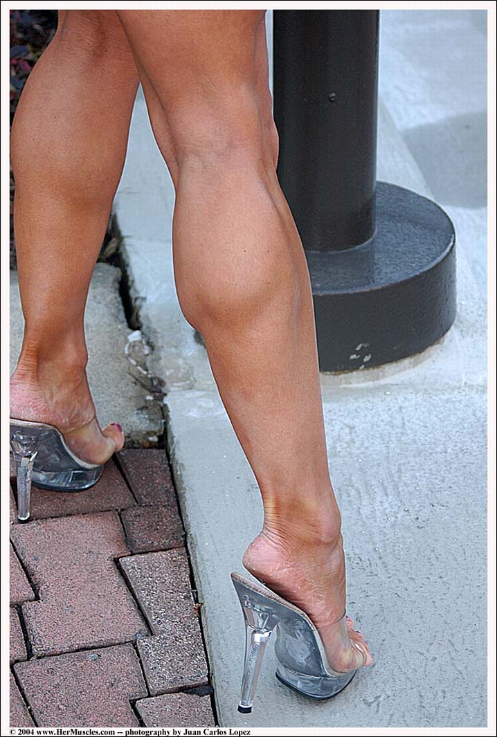 Her Calves Muscle Legs Female Calf Muscle Pleasure Collection Part